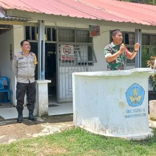 Tanamkan Cinta Tanah Air Kepada Kaum Milenial,Babinsa Berikan Wasbang Kepada Siswa Siswi SMU