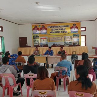 Babinsa Koramil 06 Kerajaan  Hadiri Rapat Pembentukan Panitia HUT RI Ke 78 