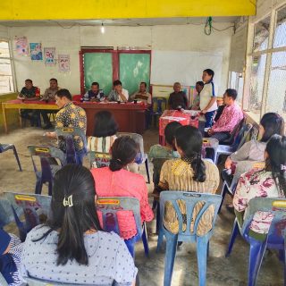 Babinsa Koramil 03 Parongil Hadiri Pembentukan Panitia Pemilihan Kepala Desa 