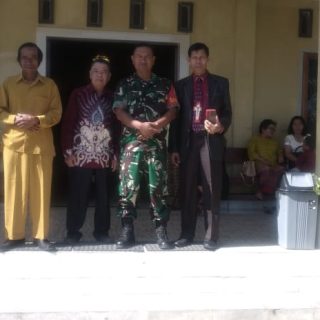 Babinsa Koramil 01 Sumbul,Laksanakan Pengamanan Ibadah Minggu di Gereja Pegagan Julu I.