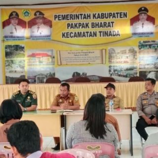 Dalam Menyambut HUT RI Ke 78,Danramil 06 Kerajaan Hadiri Rapat Panitia Di Kantor Camat