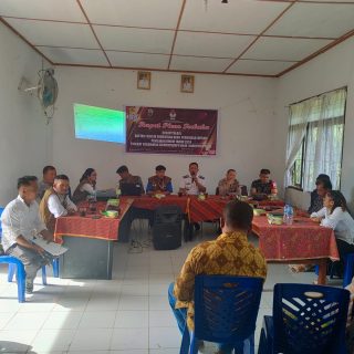 Babinsa Koramil 03 Parongil Hadiri Rapat Pleno KPU