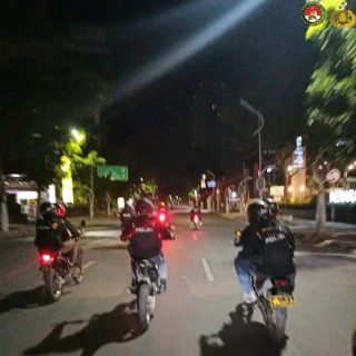 Rawan Begal..!! Tim Patroli Perintis Polrestabes Medan Patroli Telusuri Kota Medan