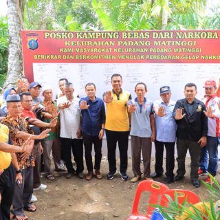 Kapolres Labuhan Batu Ajak Warga Menolak Peredaran Narkoba