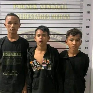 Puluhan Anggota Geng Motor Serang Pemukiman Warga,Tiga Di Antaranya Bocah