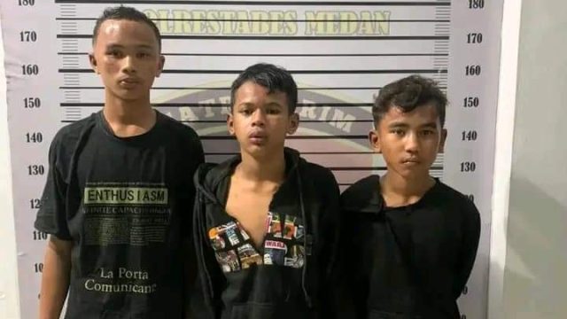 Puluhan Anggota Geng Motor Serang Pemukiman Warga,Tiga Di Antaranya Bocah