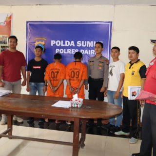 Sat Reskrim Polres Dairi  Tangkap Pelaku Curanmor