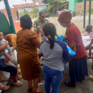 Manpaatkan kemanunggalan TNI dengan rakyat didesa kuta buluh.