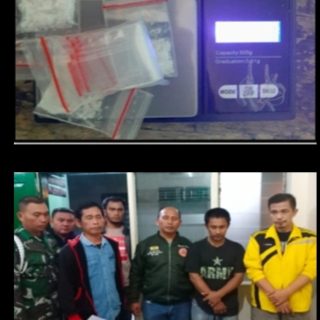 Unit Intel Kodim 0206 Dairi Tangkap Terduga Pelaku Pengedar Narkotika Jenis Sabu Sabu