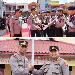 Polres Dairi Gelar Pisah Sambut Kapolres Dairi Yang Baru