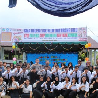 Babinsa Koramil 07 Salak Hadiri DEKLARASI Sekolah Anti Bullyng