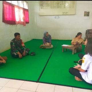 Babinsa Koramil 05 Tanah Pinem Berkunjung Kesalah Satu Sekolah Dasar Di Wilayah Binaan