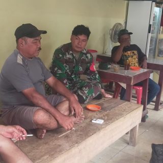 Babinsa Koramil 05 Tanah Pinem, Komsos Bersama Warga Binaan.