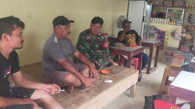 Babinsa Koramil 05 Tanah Pinem, Komsos Bersama Warga Binaan.