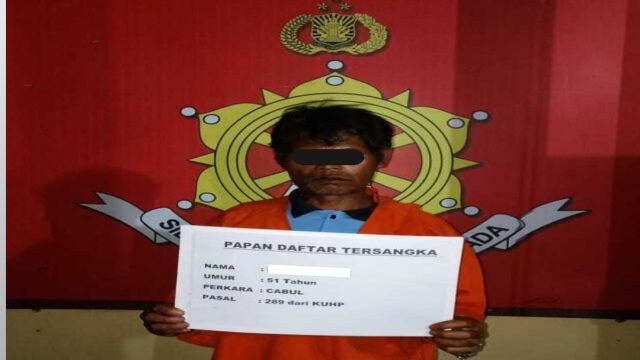 Remas Dada Nenek_Nenek,Pria Paruh Baya Di Parbuluan Di Tangkap Sat Reskrim Polres Dairi