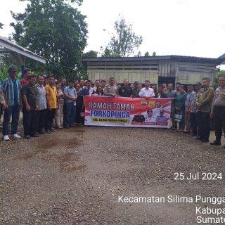 Sambut Pilkada Damai, Kapolsek Parongil Gelar Ramah Tamah Bersama Forkopinca