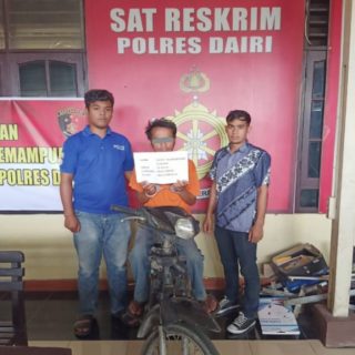 Sat Reskrim Polres Dairi Berhasil Ringkus Pelaku Pencurian Sepeda Motor di RSUD Sidikalang