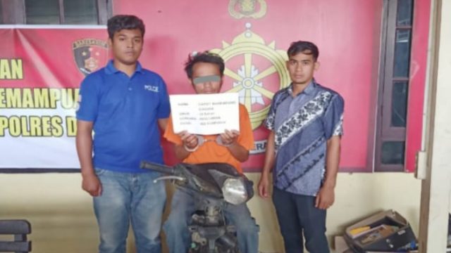 Sat Reskrim Polres Dairi Berhasil Ringkus Pelaku Pencurian Sepeda Motor di RSUD Sidikalang