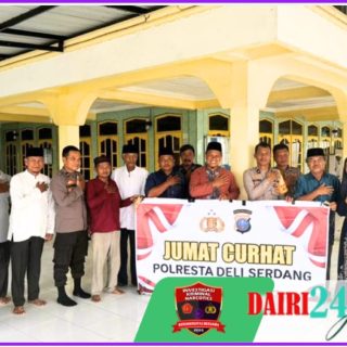 Polresta Deliserdang Giat Jumat Curhat