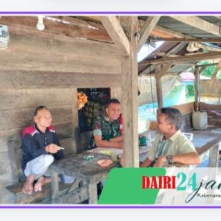 Eratkan Keharmonisan Dengan Warga,Babinsa Laksanakan Komsos Di Wilayah Binaan