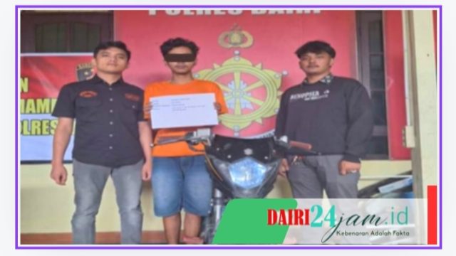 Curi Jeruk di Perladangan, Seorang Pemuda di Ringkus Polisi “Dua Buronan”