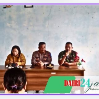 Babinsa Koramil 07/ Salak Hadiri Rapat Pembentukan Natal Oikumene Kecamatan Salak Tahun 2024