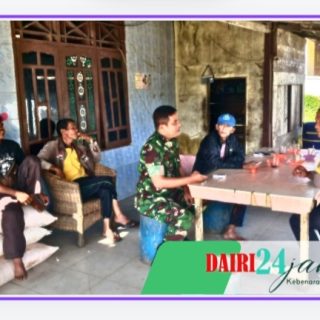 Melalui Komsos Babinsa dan Bhabinkamtibmas Dekatkan Diri Bersama Masyarakat