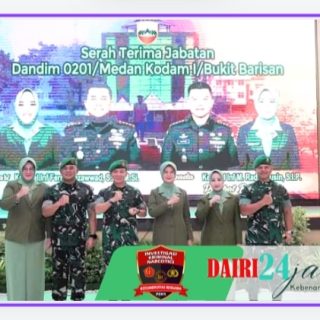 Pangdam I/ BB Pimpin Sertijab dan Tradisi Korps Sejumlah Jabatan Strategis