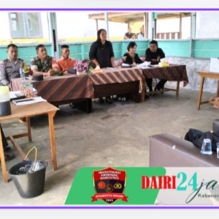Babinsa Hadiri Rapat Koordinasi di Desa Binaan