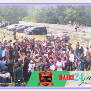 Kampanye di Sumbul Paslon Nomor Urut 3 Danjor – Bintang  Disambut Ribuan Massa Pendukung