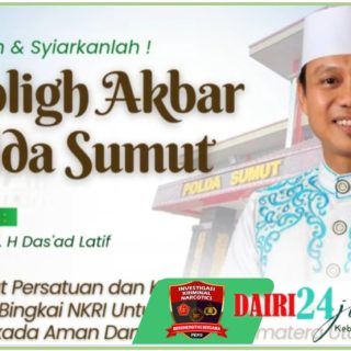 Tabligh Akbar Polda Sumut: Merajut Persatuan dan Kesatuan Untuk Pemilukada Aman dan Damai