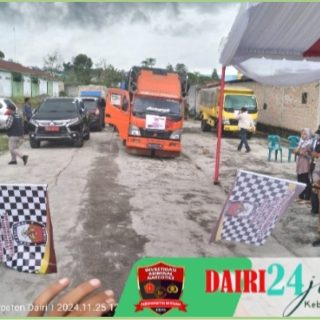 Hari Pertama, KPU Dairi Distribusikan Logistik Pilkada 2024 di Delapan Kecamatan