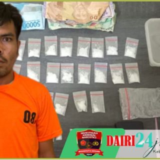 Pengedar Sabu Diamankan di Tanah Pinem