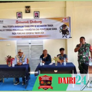 Babinsa Koramil 06/ Kerajaan Hadiri Rakernis PTPS se- Kecamatan Tinada