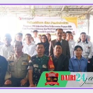 Babinsa Koramil 01/ Sumbul Hadiri Pelantikan dan Pembekalan PTPS Kecamatan Pagagan Hilir