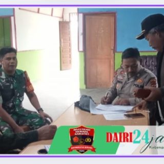 Tingkatkan Sinergitas, Babinsa dan Bhabinkamtibmas Melaksanakan Komsos Dengan Perangkat Desa