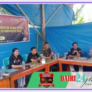 Babinsa Koramil 01/ Sumbul Menghadiri Pelantikan KPPS 
