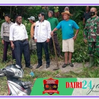 Babinsa Koramil 01/ Sumbul Bersama Warga Budayakan Gotongroyong