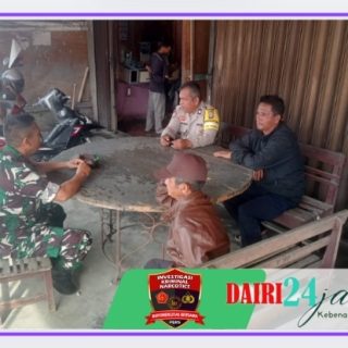 Tingkatkan Sinergitas Babinsa dan Bhabinkamtibmas Melaksanakan Komsos Dengan Masyarakat