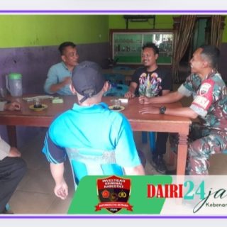 Tingkatkan Kamtibmas, Babinsa dan Bhabinkamtibmas Komsos Dengan Warga Binaan