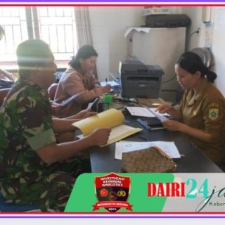 Pererat Sinergitas Babinsa Komsos Bersama Perangkat Desa