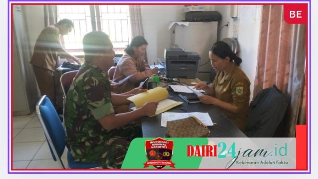 Pererat Sinergitas Babinsa Komsos Bersama Perangkat Desa