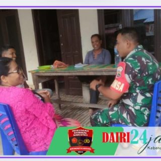 Babinsa Koramil 05/ TP Silahturahmi ke Rumah Warga Binaan