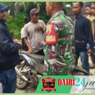 Jaga Silaturahmi Dengan Warga Masyarakat, Babinsa Koramil 06/ Kerajaan Komsos di Wilayah Binaan