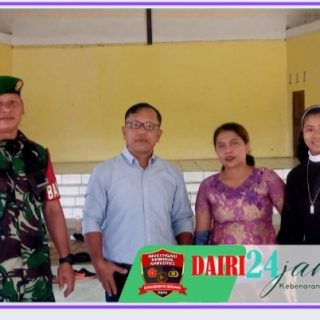 Babinsa Koramil 01 Sumbul Melaksanakan Pengamanan Ibadah Gereja
