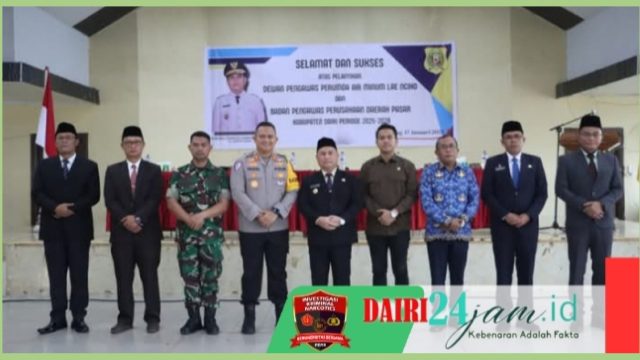 Bawas PD Pasar dan Dewas Perumda Air Minum Lae Nciho Dilantik, Pj. Bupati Dairi Dorong Peningkatan Layanan Masyarakat