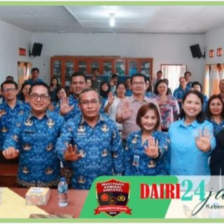 Penyusunan Rencana Aksi Daerah Kabupaten Dairi, Pj. Sekda Dairi Jonny Hutasoit: Perlu komitmen Bersama Untuk Tanggulangi TBC
