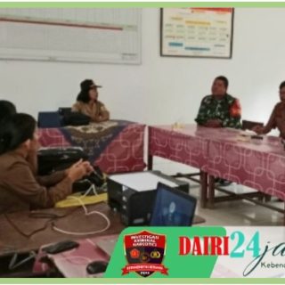 Peduli Dunia Pendidikan, Babinsa Jalin Silaturahmi Dengan Kepala Sekolah dan Guru SDN 034817 Kuta Babo