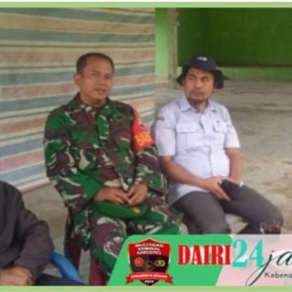 Luangkan Waktu, Babinsa Komsos Dengan Tokoh Masyarakat di Desa Binaan
