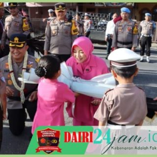 Gelar Pisah Sambut, AKBP Faisal Andri Pratomo Menjabat Sebagai Kapolres Dairi